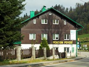 PENZION POVODÍ Restaurace Bělá pod Pradědem Město Jeseník