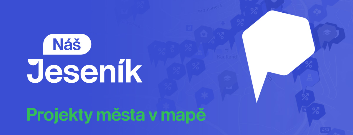 Projekty města na mapě