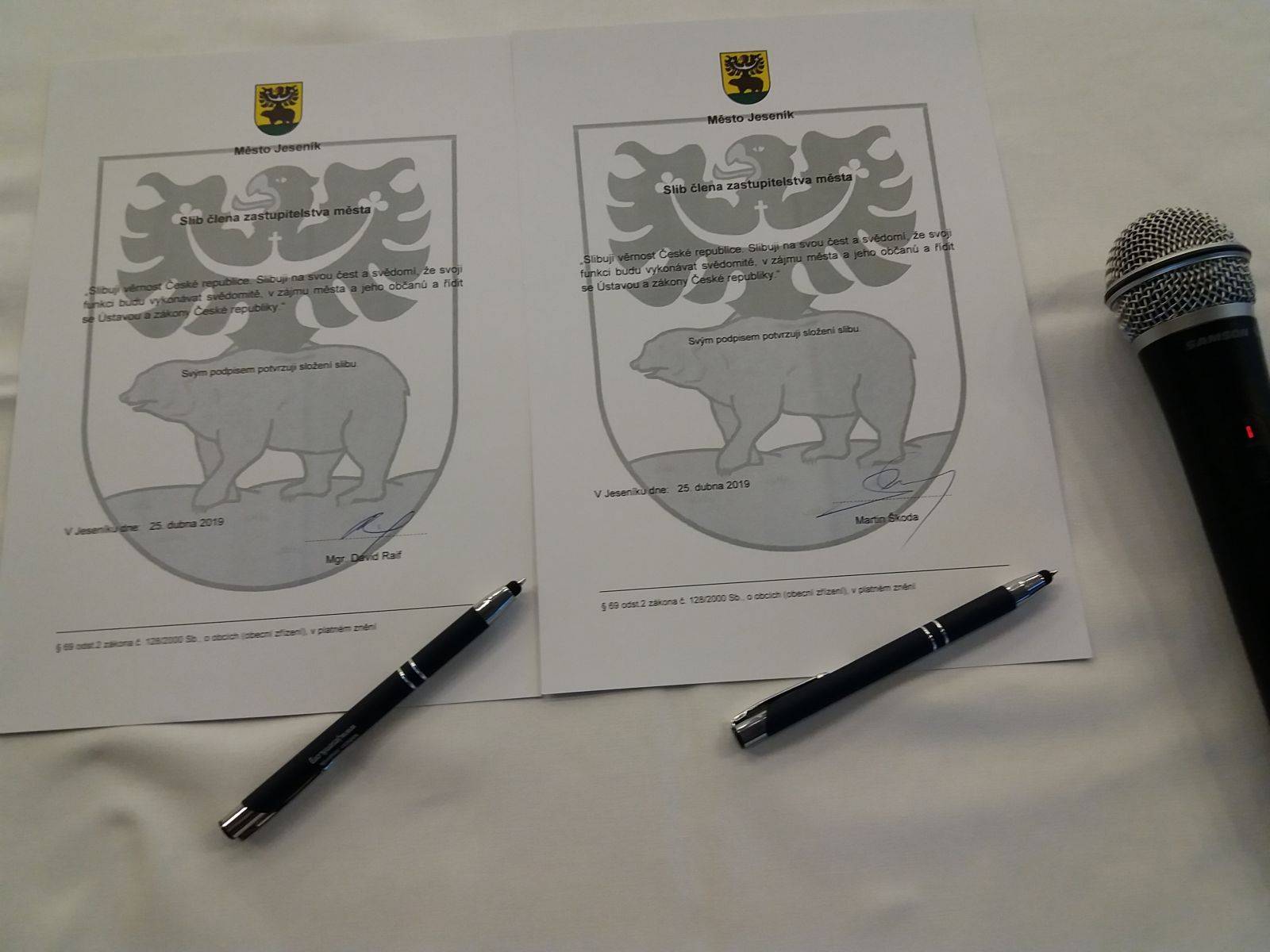 SLIB ČLENŮ ZASTUPITELSTVA