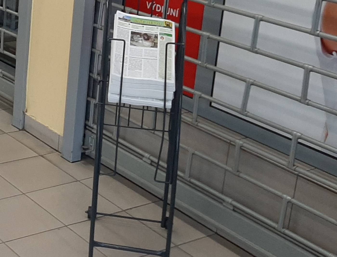 NOUZOVÝ STAV SE DOTKL TAKÉ DISTRIBUCE MĚSTSKÉHO ZPRAVODAJE