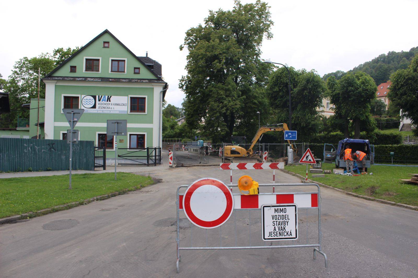 AKTUALIZACE: INVESTIČNÍ AKCE OMEZÍ DOPRAVU