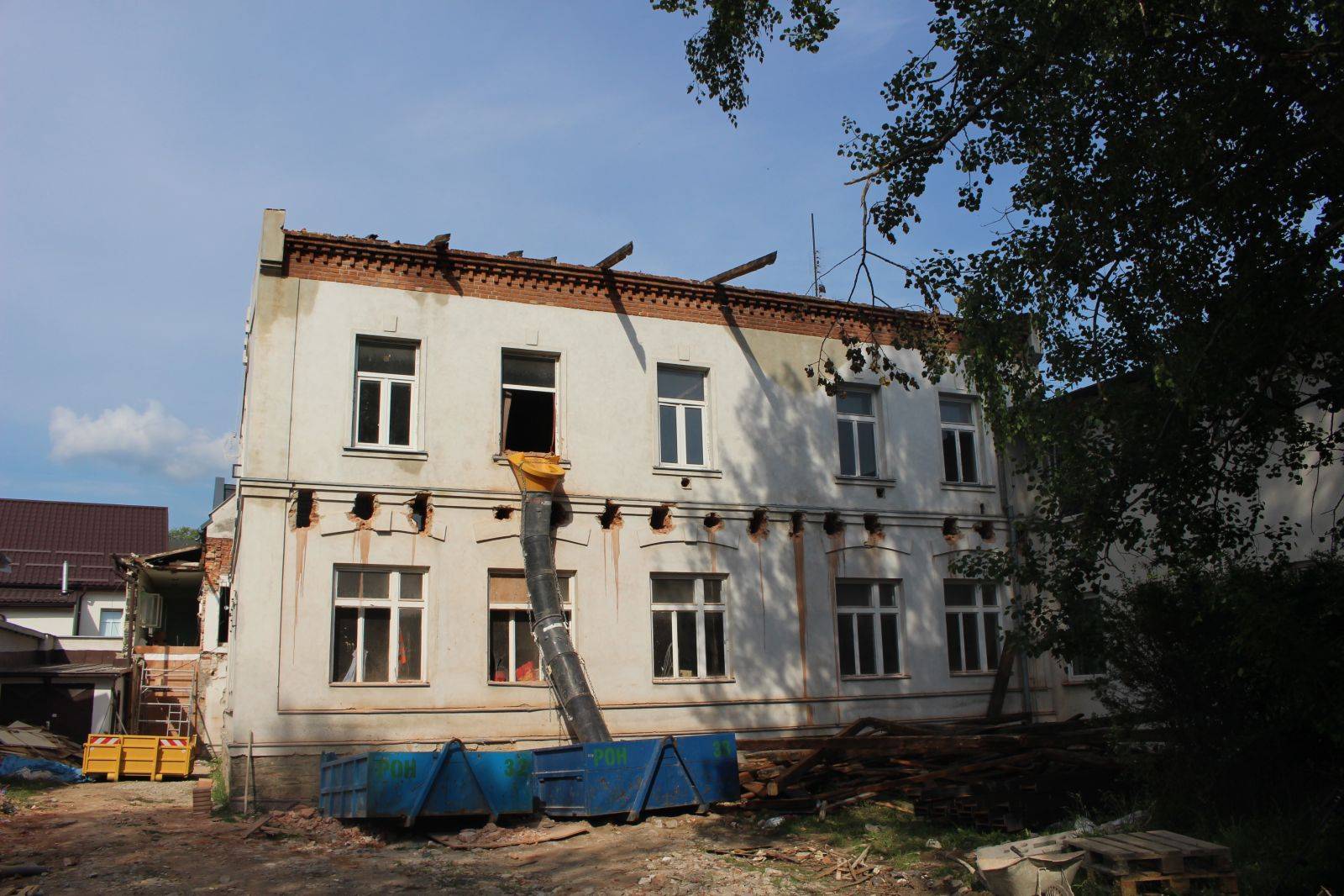 STAVBA CENTRA SPOLEČNÝCH AKTIVIT