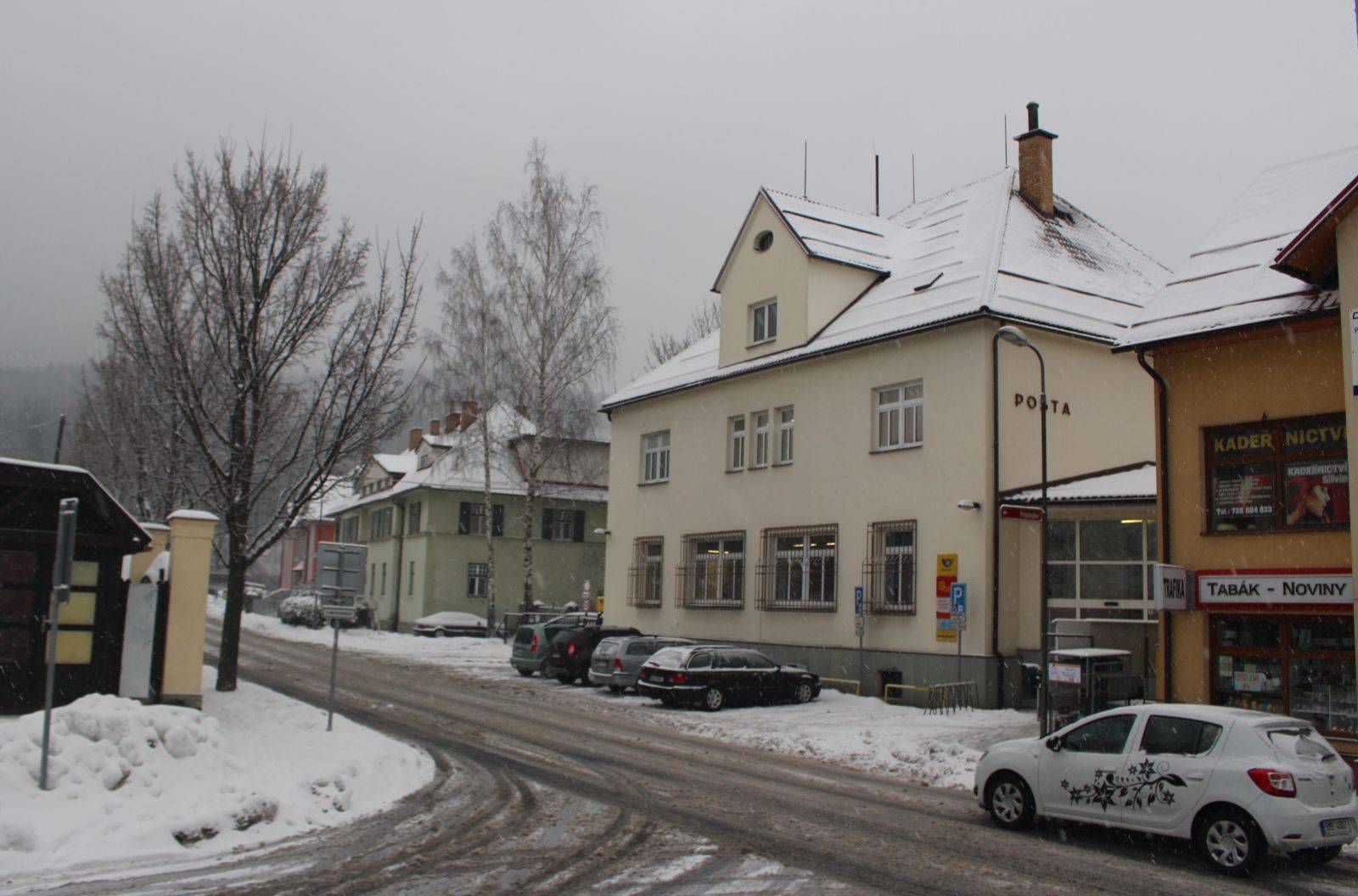 POZOR! ZMĚNA OTEVÍRACÍ DOBY POŠTY JESENÍK 1