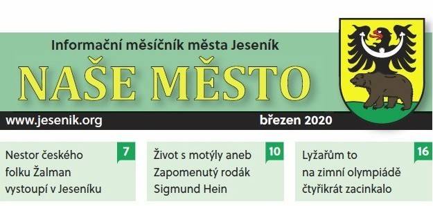 VYCHÁZÍ BŘEZNOVÉ ČÍSLO MĚSTSKÉHO ZPRAVODAJE