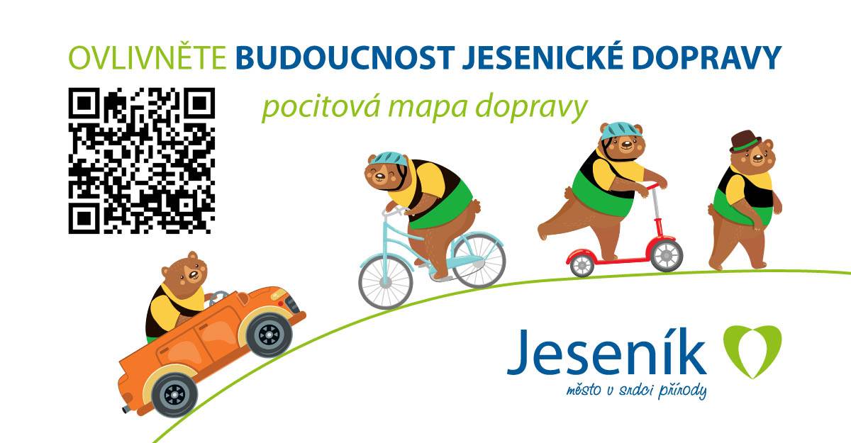 POCITOVÁ MAPA JESENICKÉ DOPRAVY