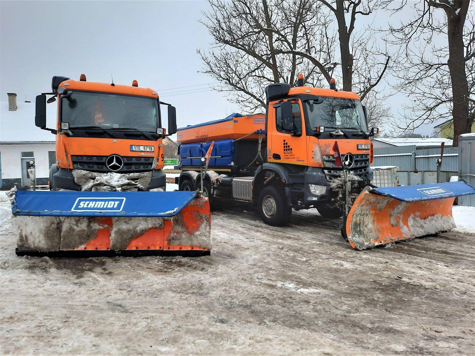 DODAVATELSKÁ ZIMNÍ ÚDRŽBA V KRAJI ZATÍM VYŠLA NA VÍCE NEŽ 33 MILIONŮ