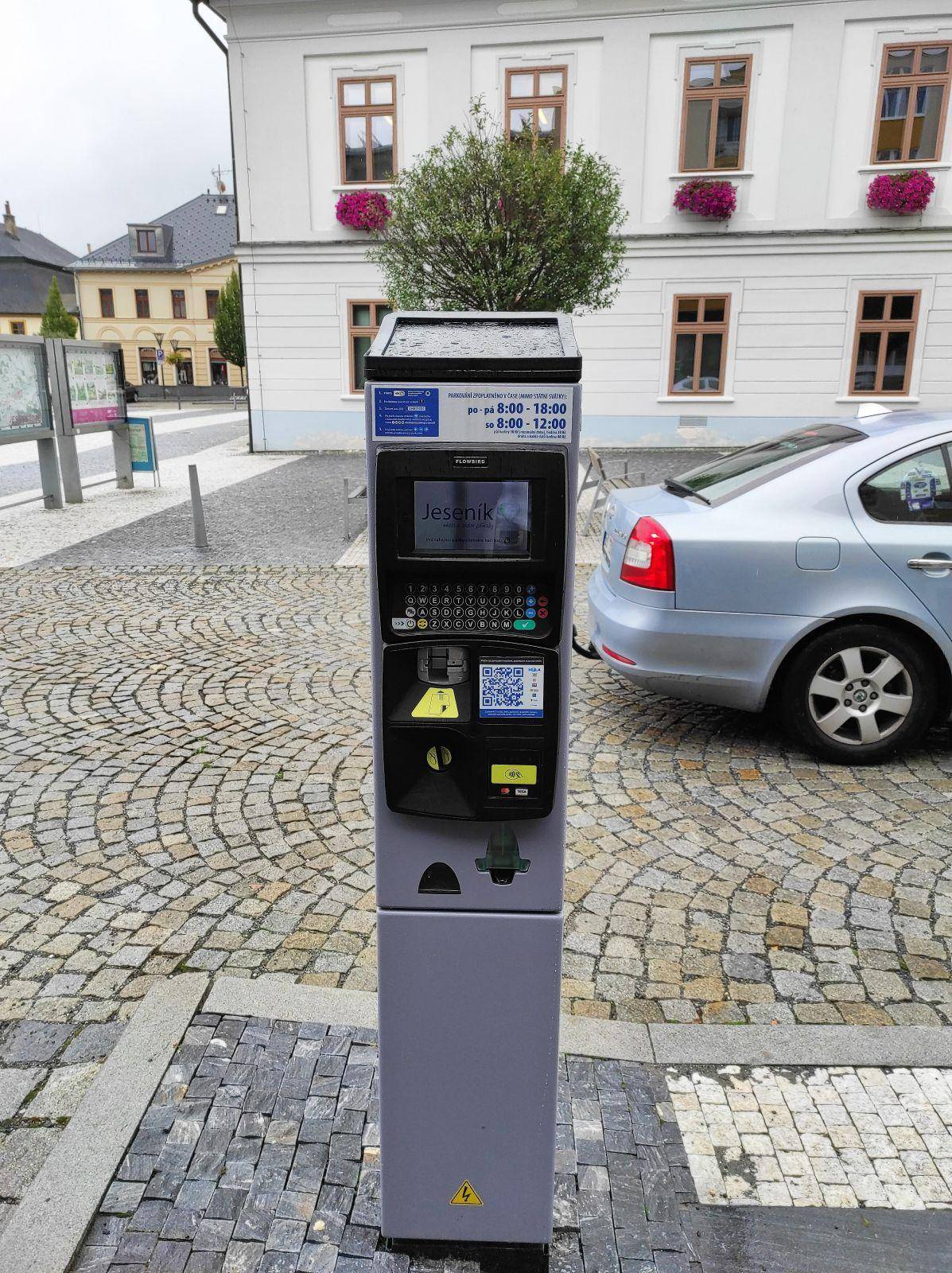 PARKOVACÍ AUTOMATY BUDOU MIMO PROVOZ