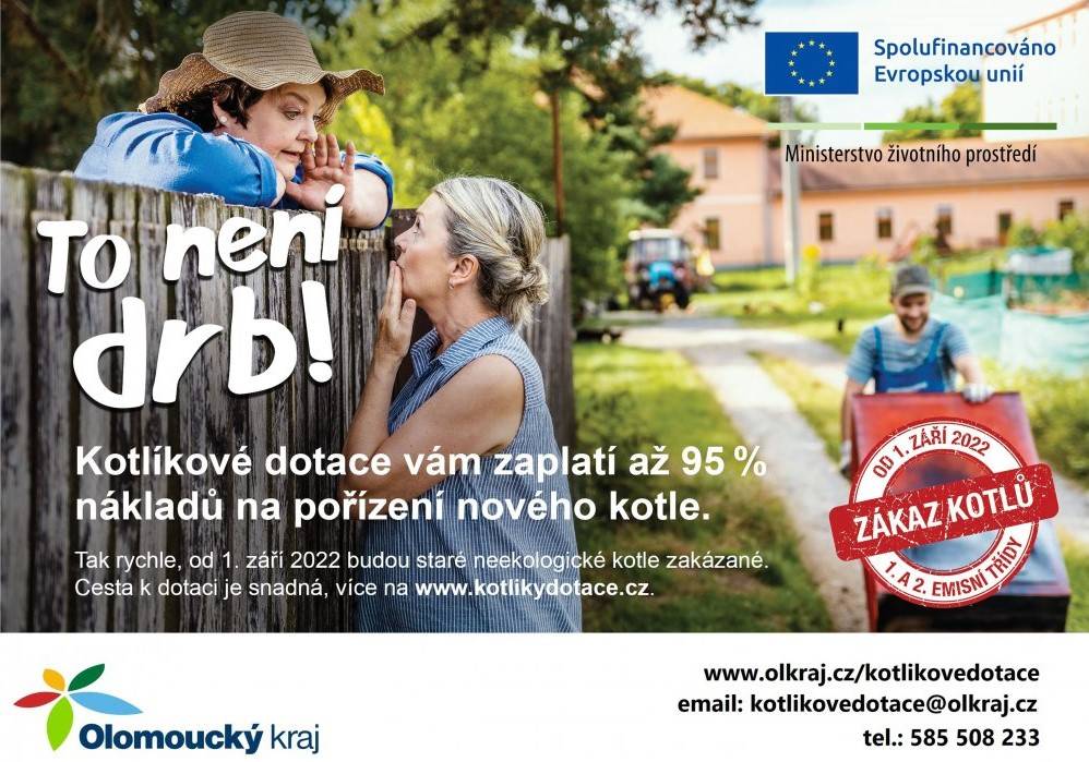 PŘÍJEM ŽÁDOSTÍ DO ZÁSOBNÍKŮ ŽÁDOSTÍ O KOTLÍKOVOU DOTACI UŽ JEN DO KONCE BŘEZNA