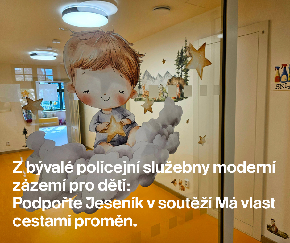 Z BÝVALÉ POLICEJNÍ SLUŽEBNY MODERNÍ ZÁZEMÍ PRO DĚTI