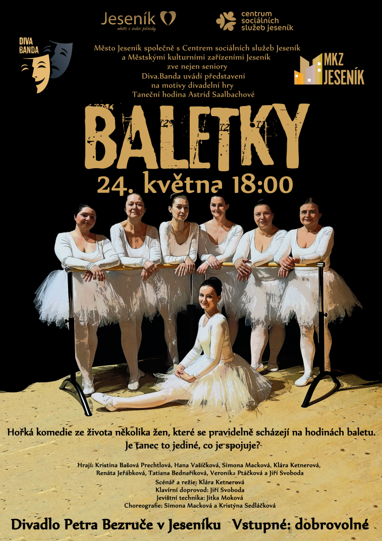 V SOBOTU HRAJEME BALETKY