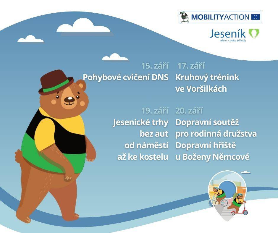 PŘIJĎTE SE ROZHÝBAT A ZACVIČIT SI