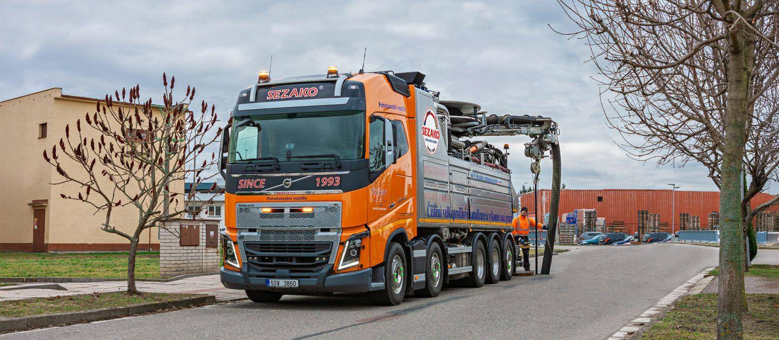 ČIŠTĚNÍ KANALIZACE VE MĚSTĚ