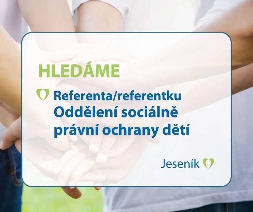 HLEDÁME REFERENTA/REFERENTKU NA OSPOD