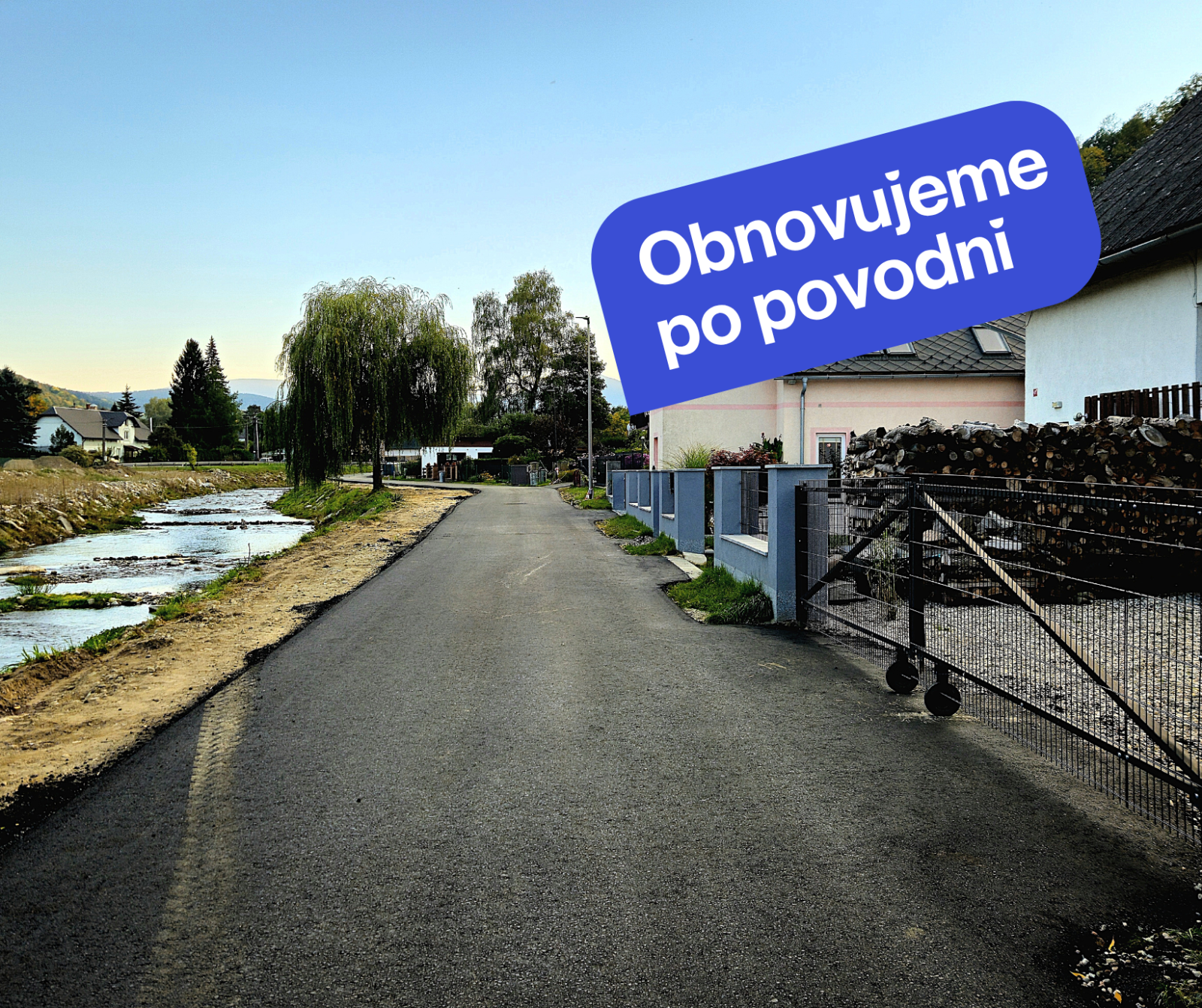 TAKÉ V MLÝNSKÉ ULICI UŽ SE JEZDÍ PO NOVÉ CESTĚ