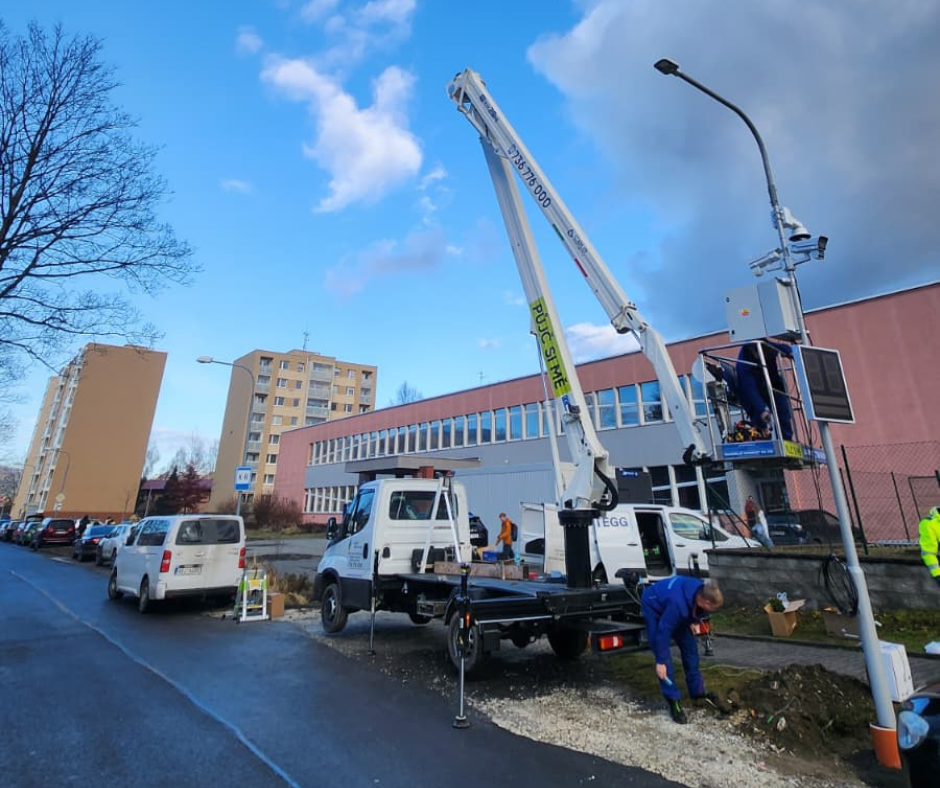 V JESENÍKU ODSTARTOVALA INSTALACE NOVÝCH KAMER A MĚŘIČŮ RYCHLOSTI