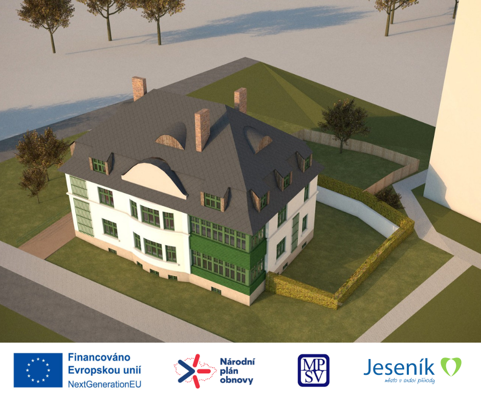 INVESTIČNÍ AKCE: MĚSTSKÁ VILA NA DUKELSKÉ ULICI SE LETOS ZAČNE OPRAVOVAT