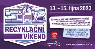 ŘÍJNOVÁ VÝZVA: VYSLOUŽILÉ ELEKTRO RECYKLUJTE NEBO POŠLETE DO MUZEA