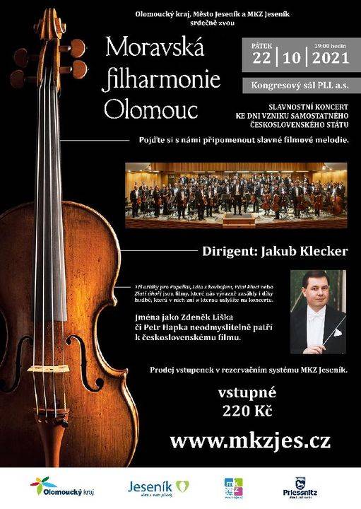 KONCERT MORAVSKÉ FILHARMONIE OLOMOUC