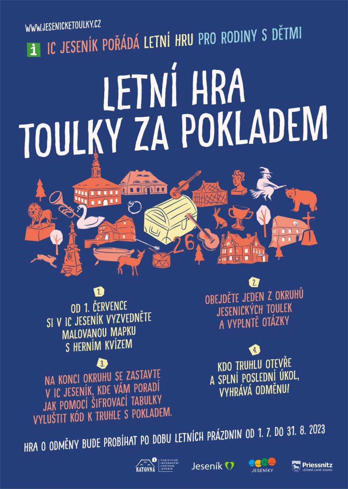 LETNÍ HRA TOULKY ZA POKLADEM