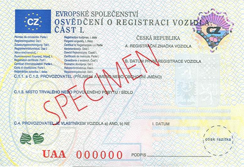 REGISTR VOZIDEL MIMO PROVOZ