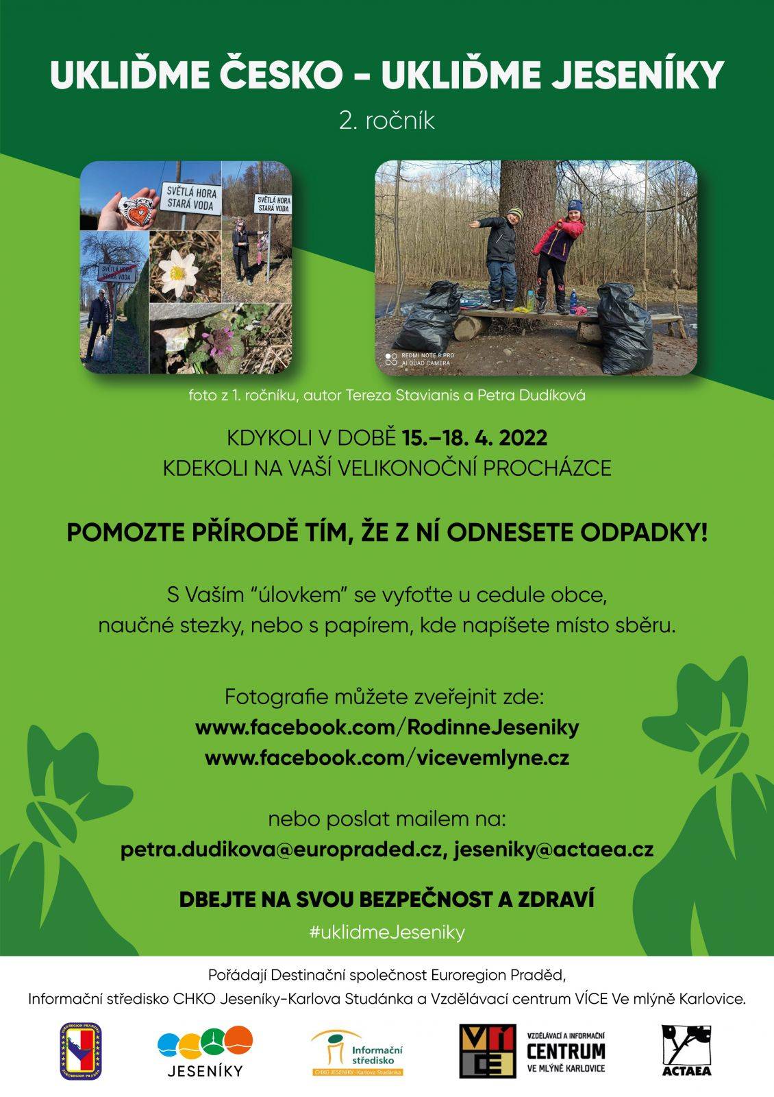 UKLIĎME ČESKO – UKLIĎME JESENÍKY