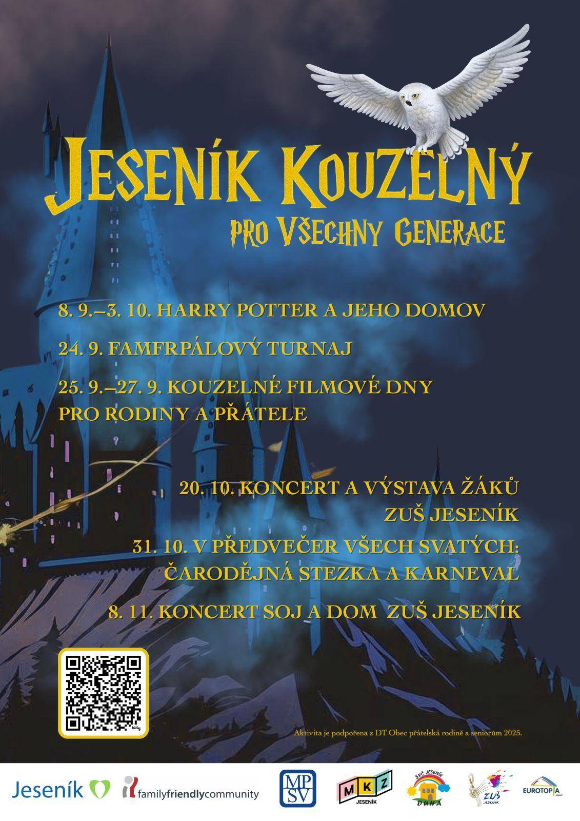 SVĚT ČAR A KOUZEL? NA PODZIM OŽIJE JESENÍK KOUZLY