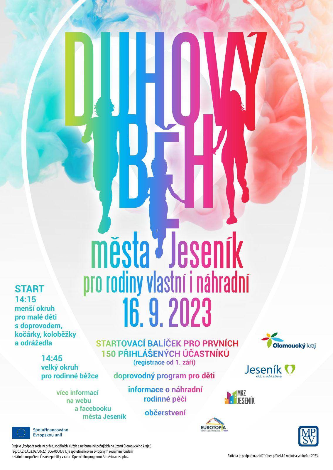 ZAŽIJTE NEJBAREVNĚJŠÍ BĚH JESENÍKU