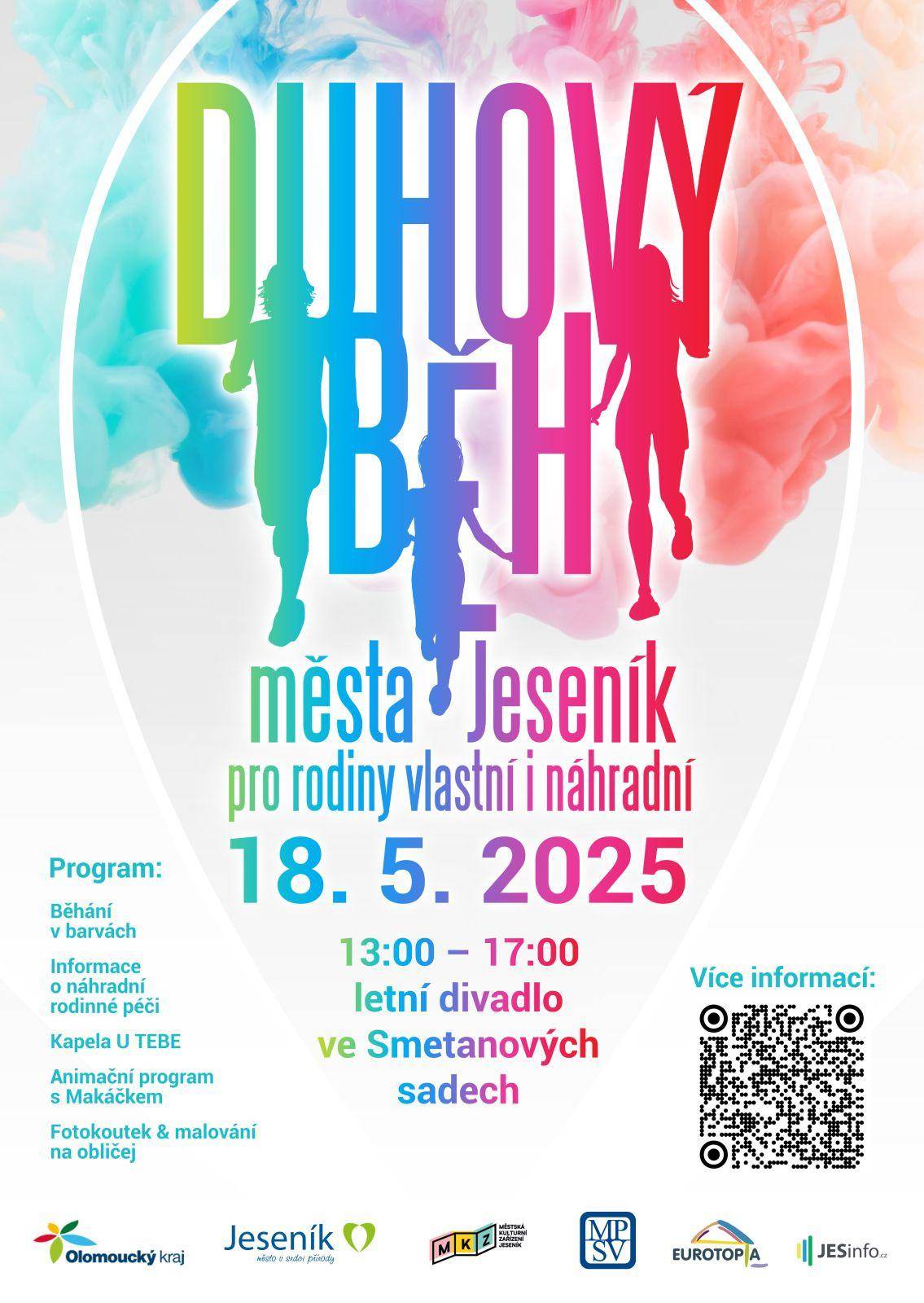 DUHOVÝ BĚH SE BLÍŽÍ! UŽ V NEDĚLI VE SMETANOVÝCH SADECH