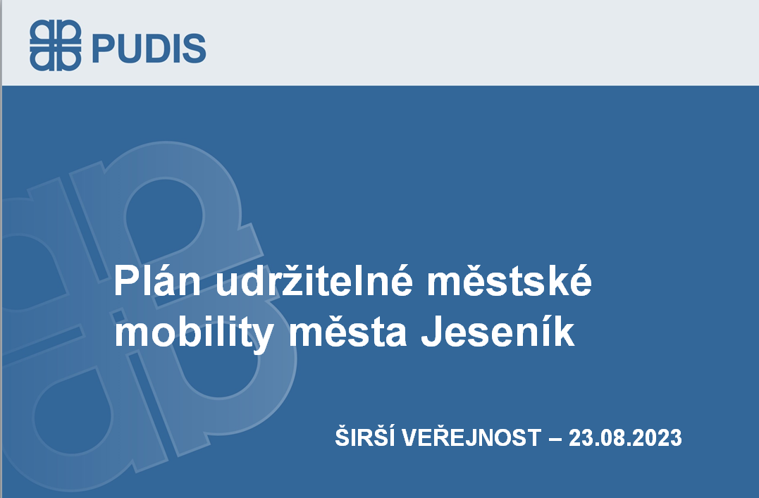 NÁVRHOVÁ ČÁST PLÁNU UDRŽITELNÉ MĚSTSKÉ MOBILITY