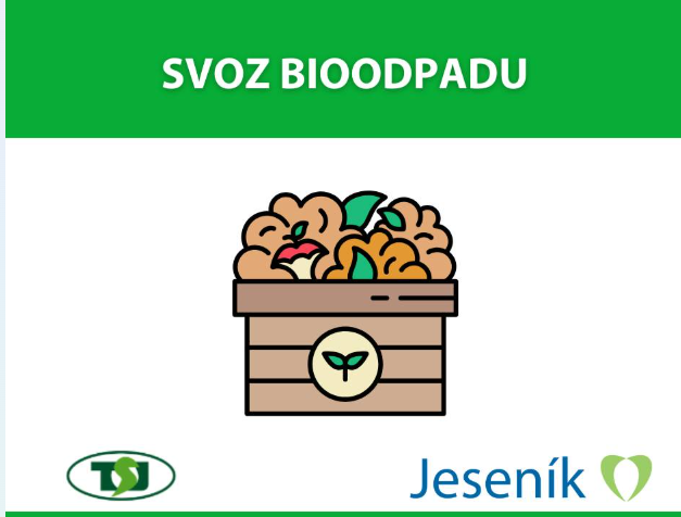 SVOZ BIOLOGICKÉHO ODPADU BUDE PROBÍHAT I V ZIMNÍM OBDOBÍ