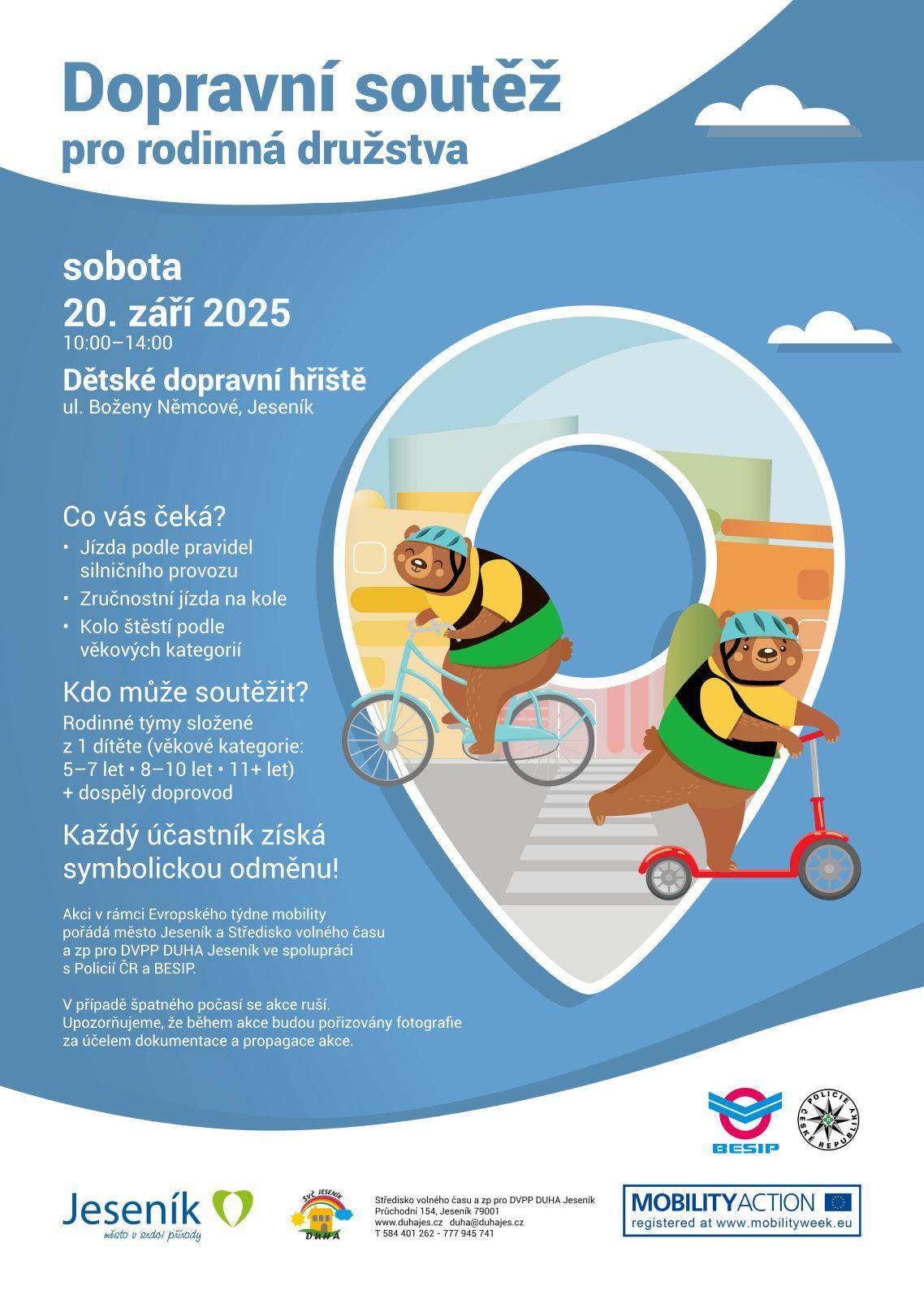 ZDRAVÍ, MÉNĚ SMOGU I RESPEKT V DOPRAVĚ. I TO JSOU DŮVODY, PROČ SE PŘIDAT (NEJEN) K TÝDNU MOBILITY