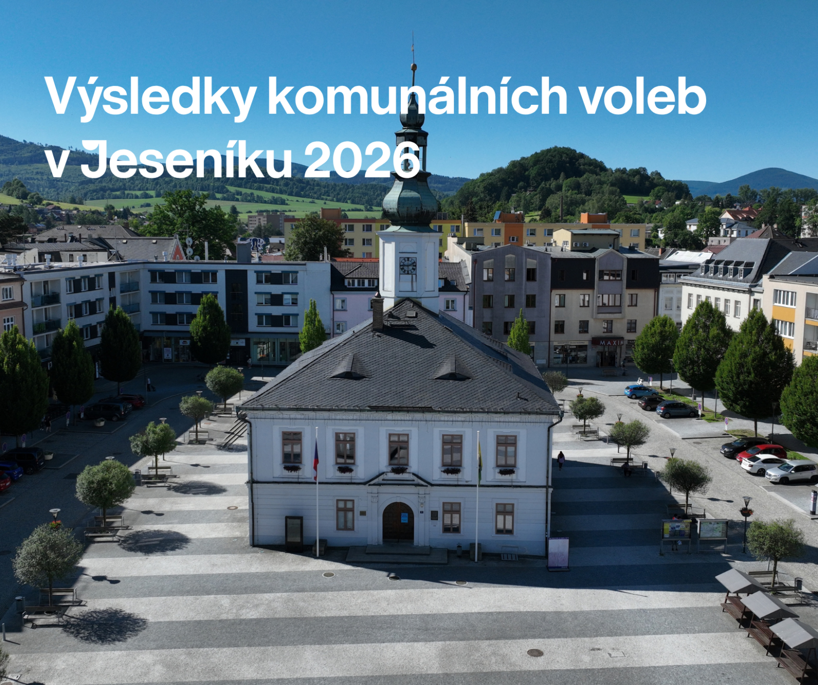 VÝSLEDKY KOMUNÁLNÍCH VOLEB V JESENÍKU 2026