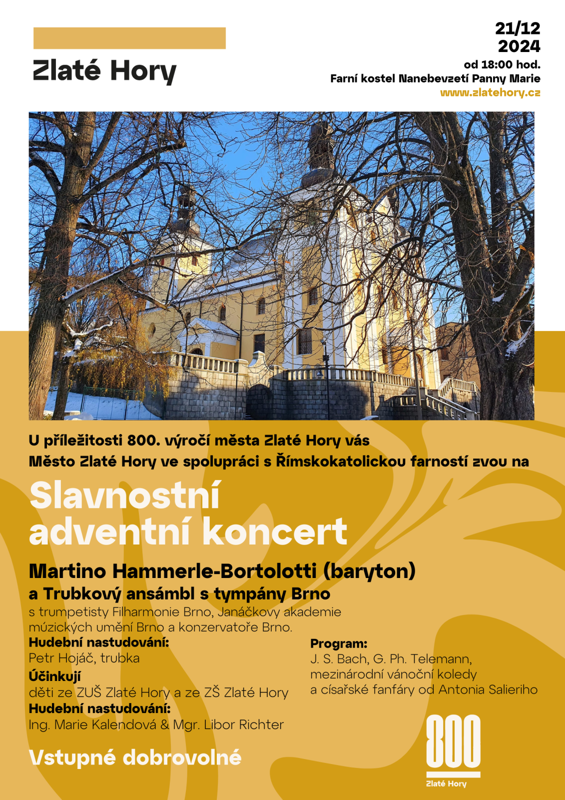 SLAVNOSTNÍ ADVENTNÍ KONCERT