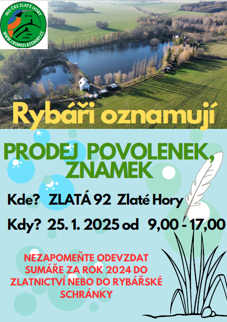 PRODEJ POVOLENEK, ZNÁMEK