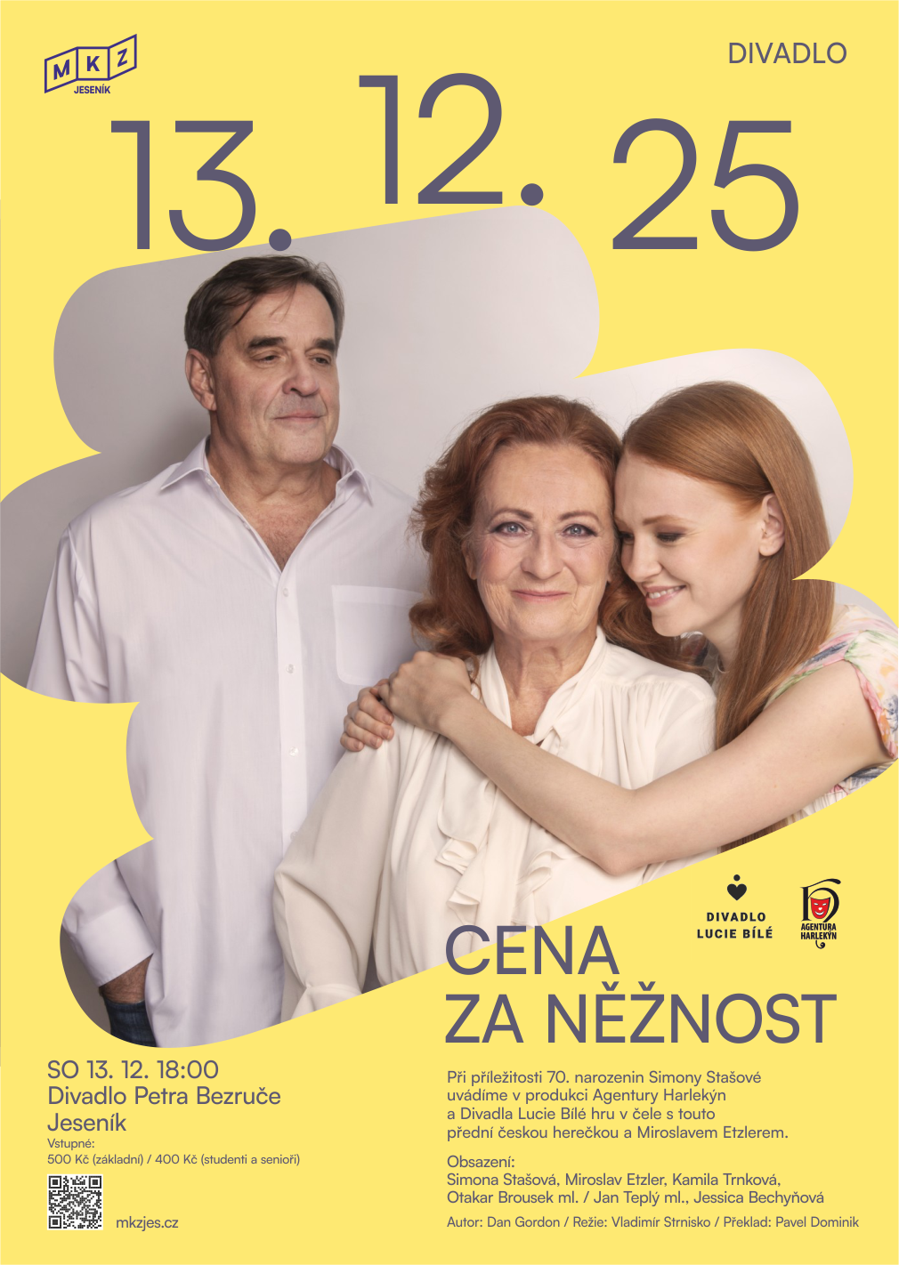 CENA ZA NĚŽNOST