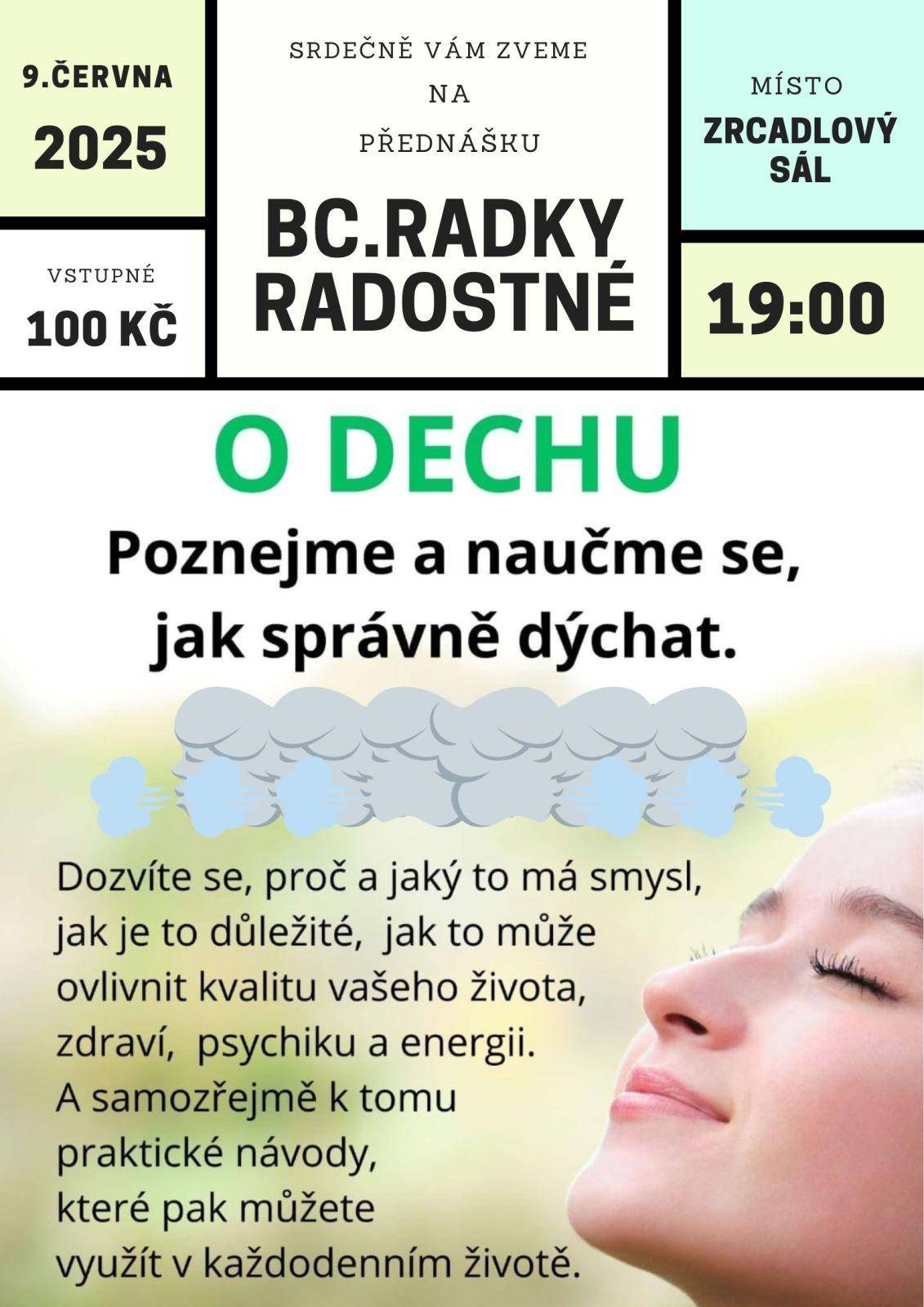 JAK SPRÁVNĚ DÝCHAT