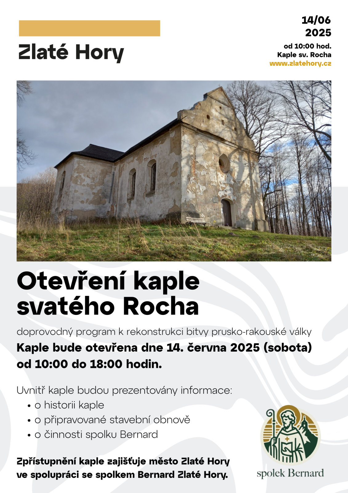 OTEVŘENÍ KAPLE SV. ROCHA