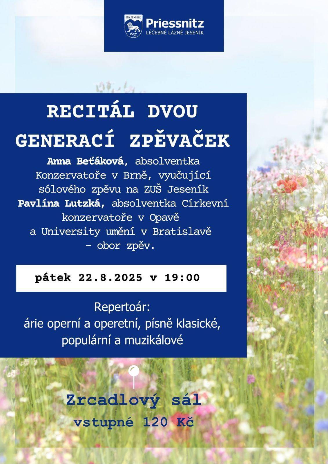 RECITÁL DVOU GENERACÍ ZPĚVAČEK
