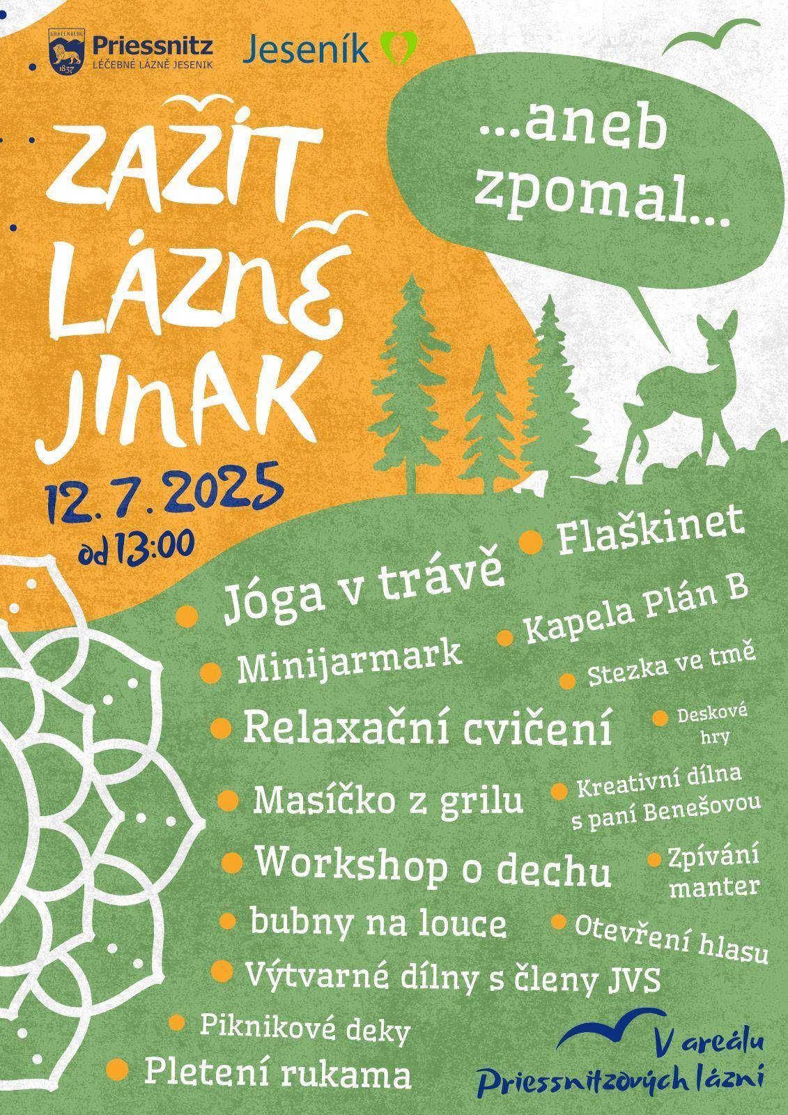 ZAŽÍT LÁZNĚ JINAK ANEB ZPOMAL