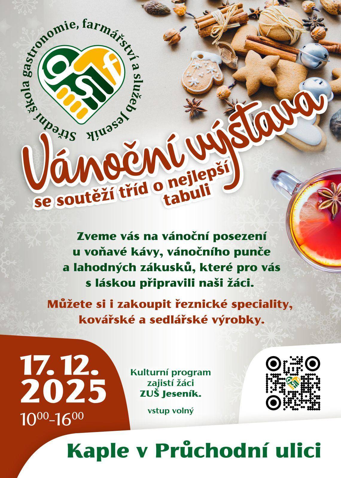 Vánoční výstava se soutěží tříd o nejlepší tabuli