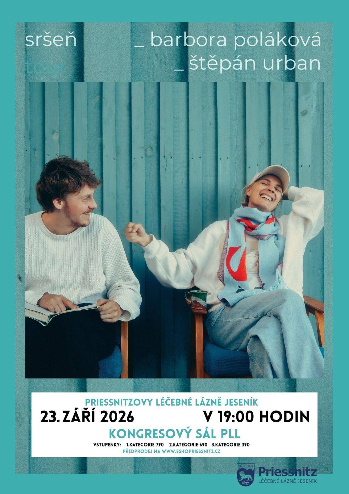 BÁRA POLÁKOVÁ a ŠTĚPÁN URBAN, sršeň tour 2026