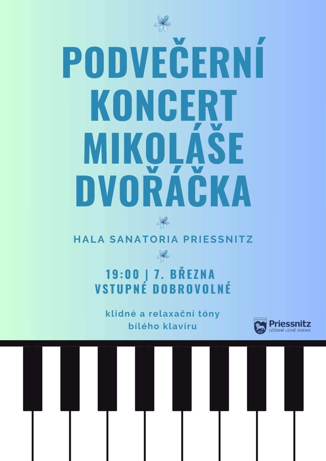 PODVEČERNÍ KONCERT MIKOLÁŠE DVOŘÁČKA