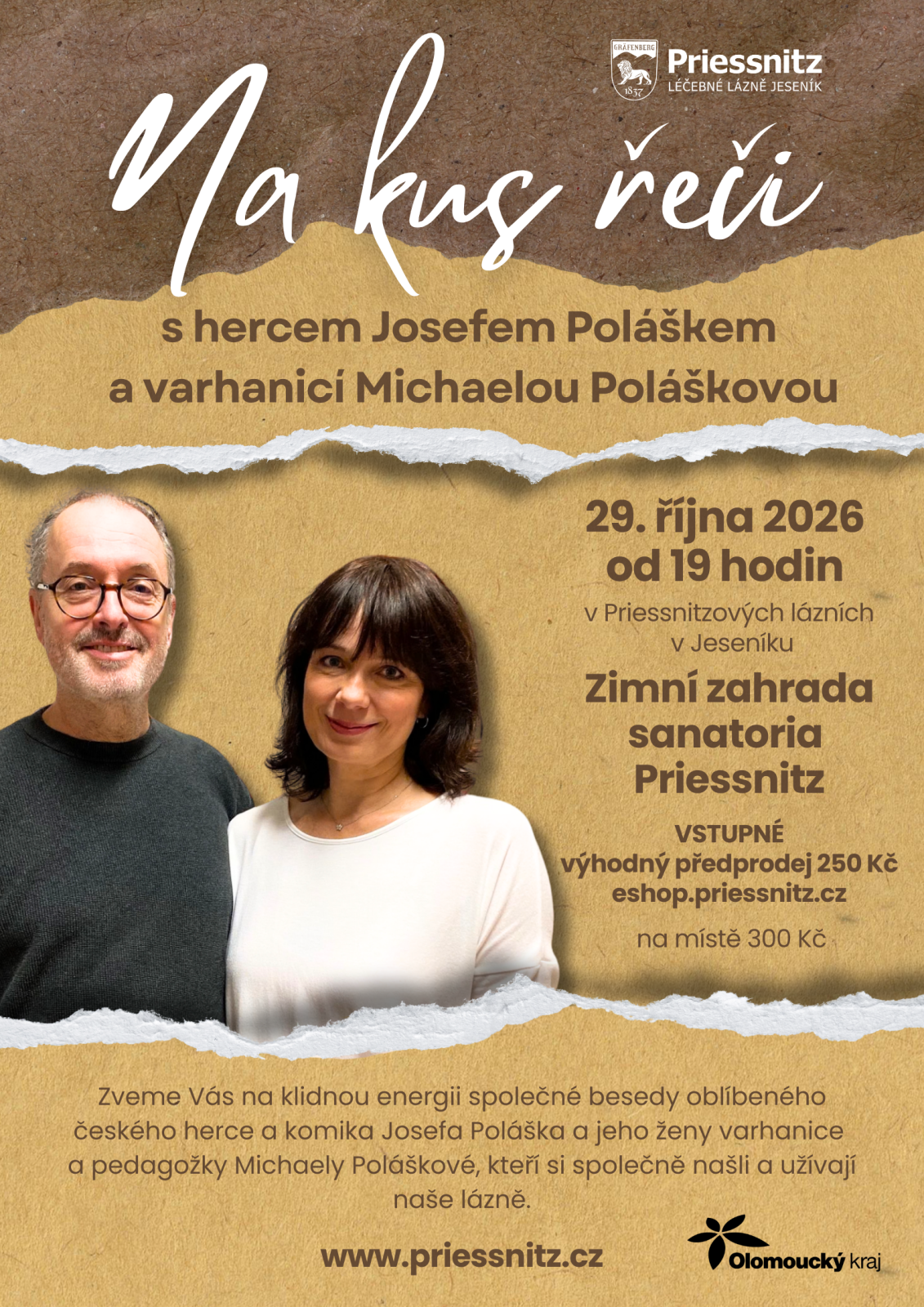 NA KUS ŘEČI - JOSEF POLÁŠEK A MICHAELA POLÁŠKOVÁ