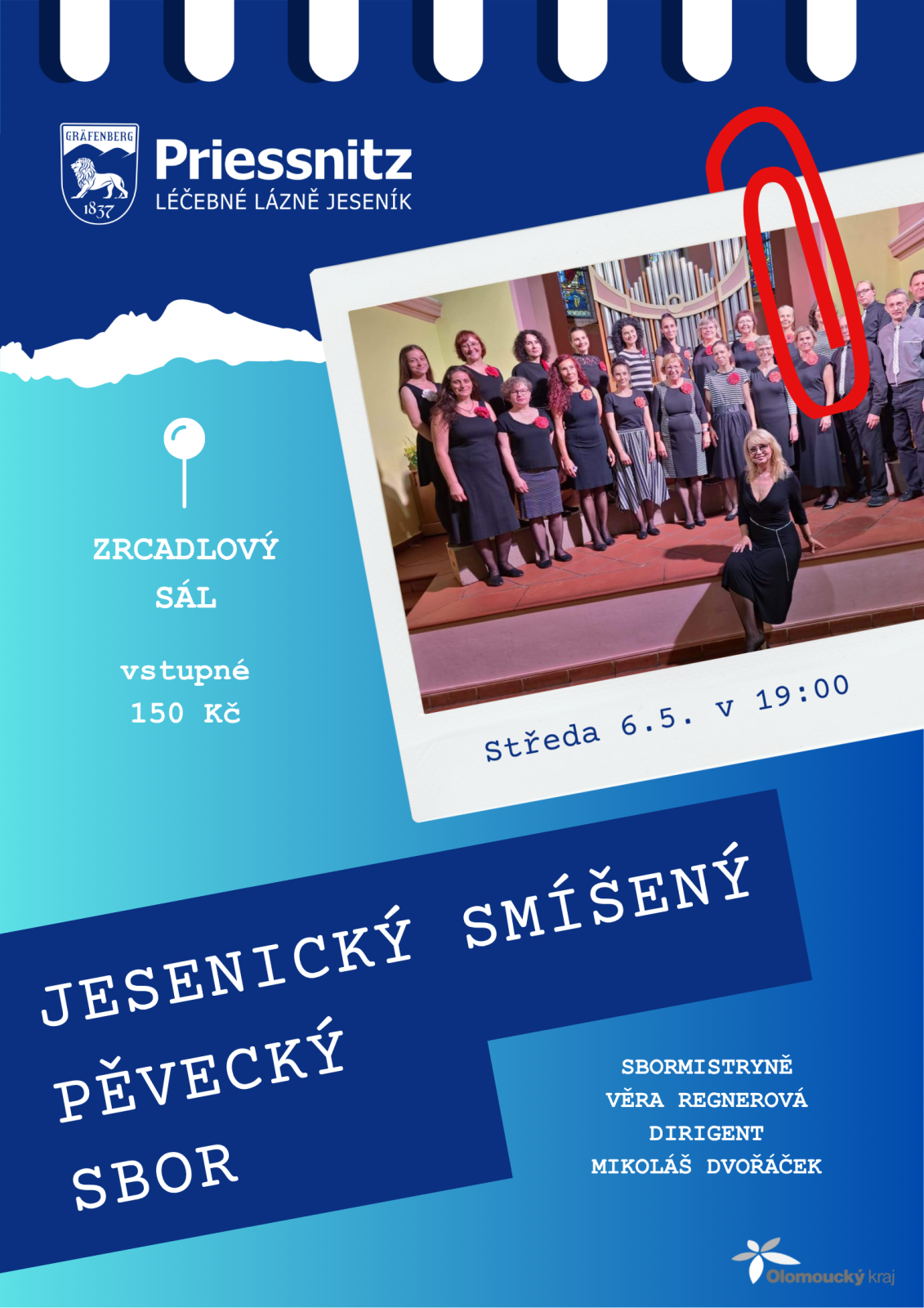 KONCERT JESENICKÉHO SMÍŠENÉHO PĚVECKÉHO SBORU