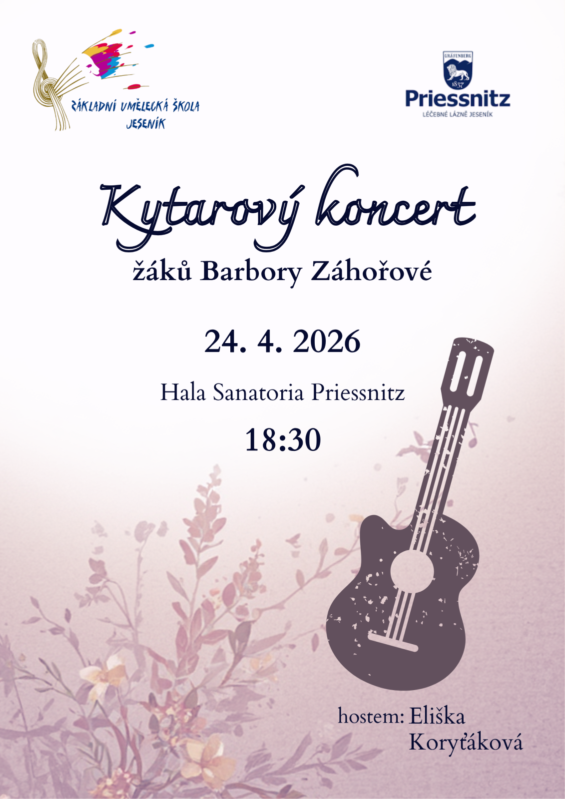 KONCERT ŽÁKŮ ZUŠ JESENÍK