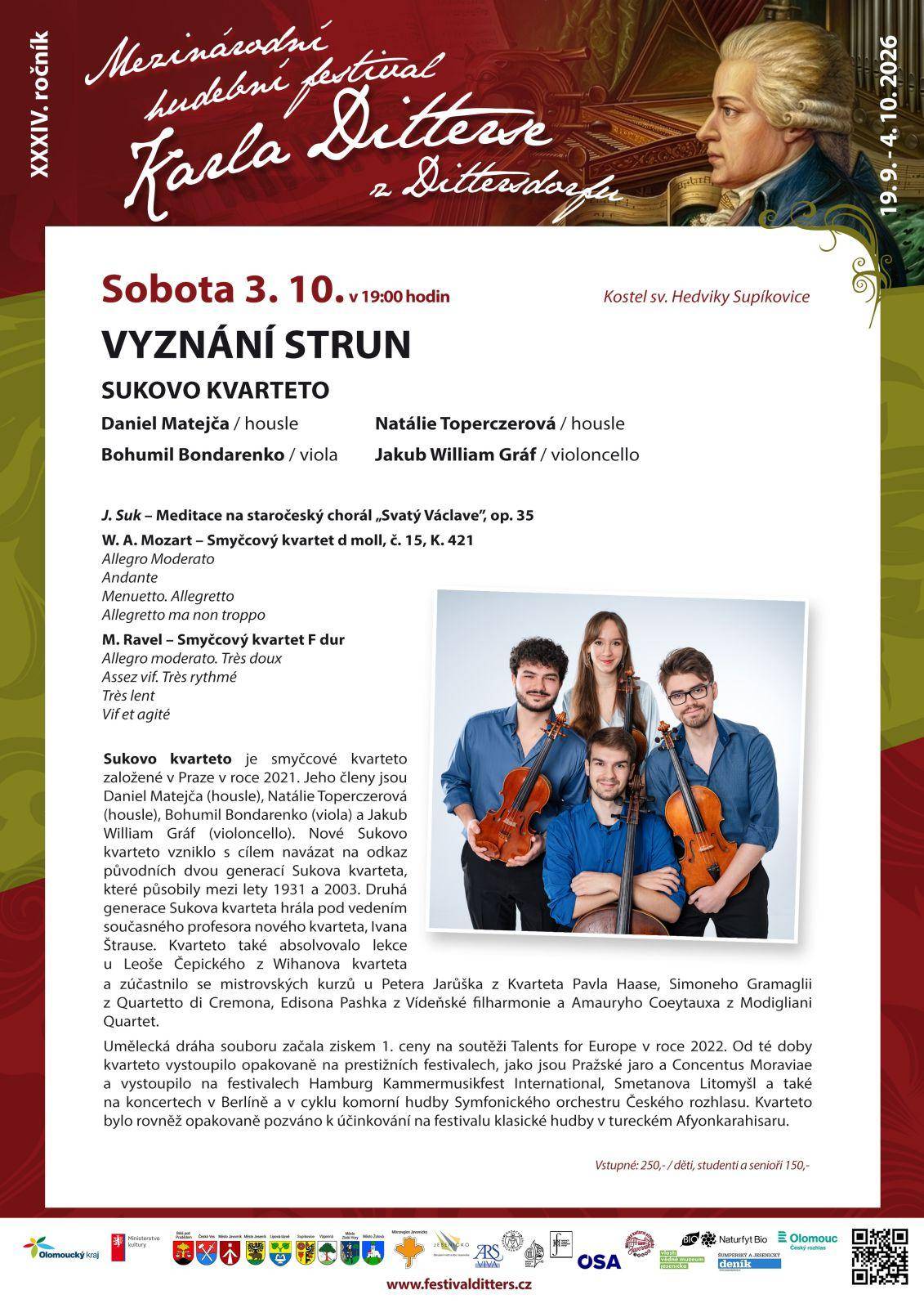 XXXIV. ročník MHF Karla Ditterse z Dittersdorfu