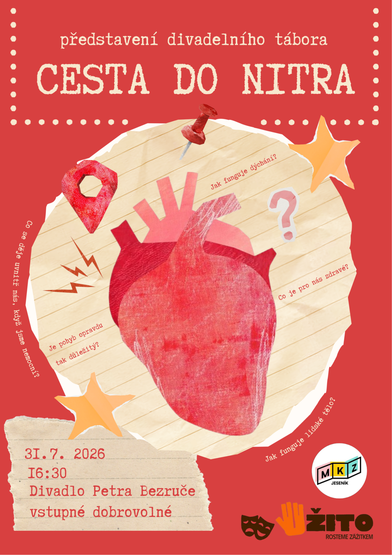 CESTA DO NITRA (představení divadelního tábora Štěpána Jatiho)