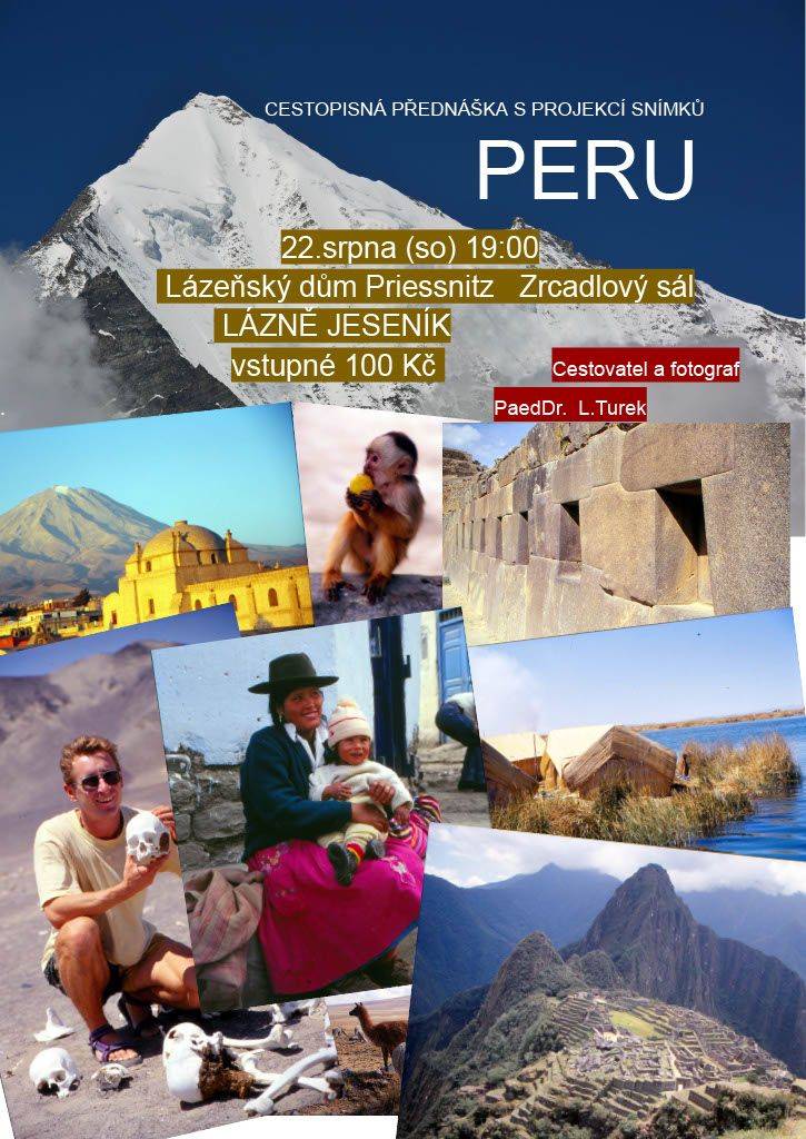 PERU - cestopisná přednáška