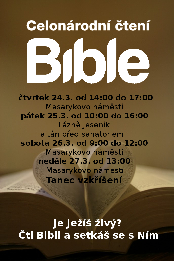 CELONÁRODNÍ ČTENÍ BIBLE