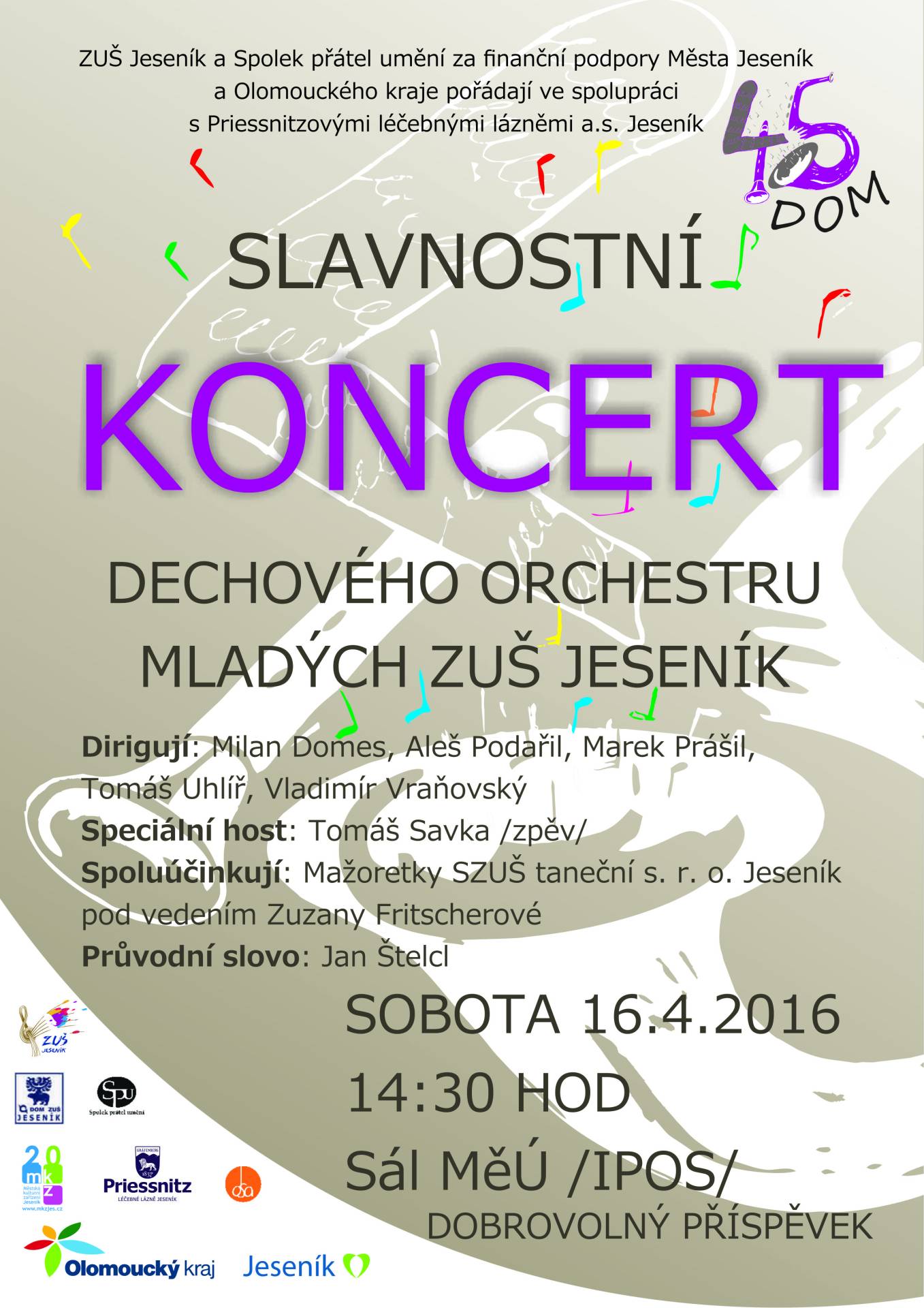 DECHOVÝ ORCHESTR MLADÝCH OSLAVÍ JUBILEUM KONCERTEM I BÁLEM